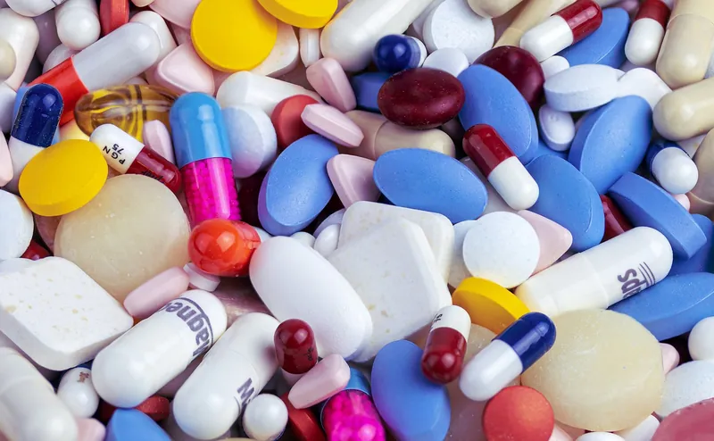A colourful assortment of pills and capsules